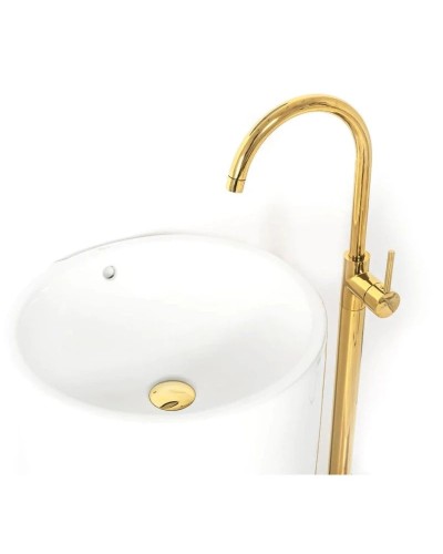 Смеситель напольный для раковины Rea Ortis REA-B4890