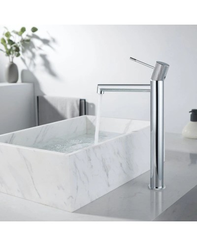 Смеситель для раковины без донного клапана Vincea Desire VBF-1D2CH