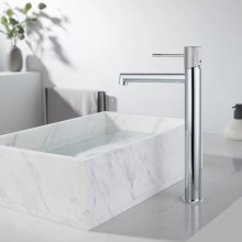 Смеситель для раковины без донного клапана Vincea Desire VBF-1D2CH