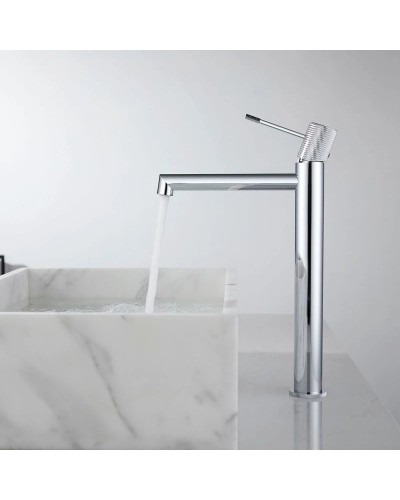 Смеситель для раковины без донного клапана Vincea Desire VBF-1D2CH