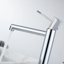 Смеситель для раковины без донного клапана Vincea Desire VBF-1D2CH