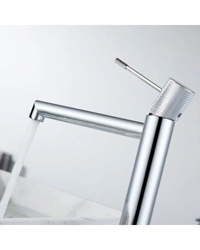 Смеситель для раковины без донного клапана Vincea Desire VBF-1D2CH