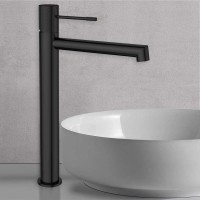 Смеситель для раковины без донного клапана Vincea Desire VBF-1D2MB