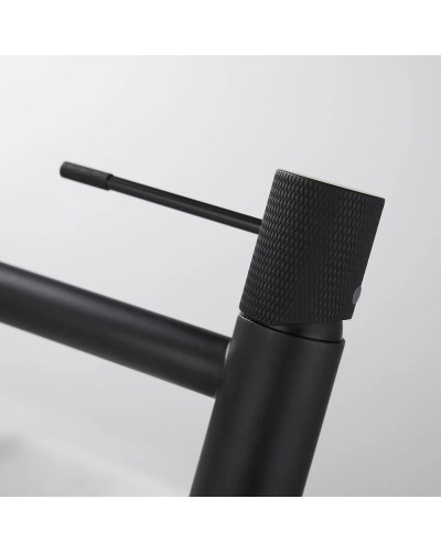 Смеситель для раковины без донного клапана Vincea Desire VBF-1D2MB