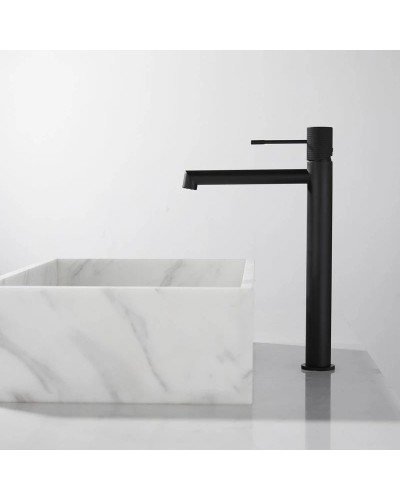 Смеситель для раковины без донного клапана Vincea Desire VBF-1D2MB