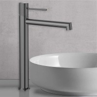 Смеситель для раковины без донного клапана Vincea Desire VBF-1D2GM