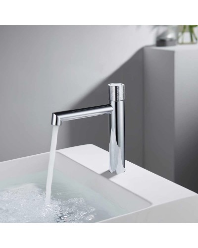 Смеситель для раковины без донного клапана Vincea Desire VBF-1D3CH