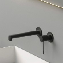 Смеситель для раковины без донного клапана Vincea Desire VBFW-1D1MB