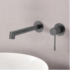 Смеситель для раковины без донного клапана Vincea Desire VBFW-1D1GM