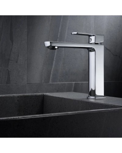 Смеситель для раковины без донного клапана Vincea Next VBF-1N1CH