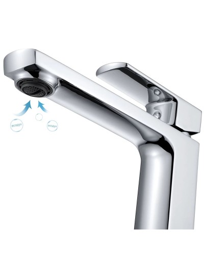 Смеситель для раковины без донного клапана Vincea Next VBF-1N1CH