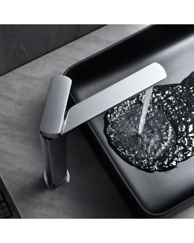 Смеситель для раковины без донного клапана Vincea Next VBF-1N2CH