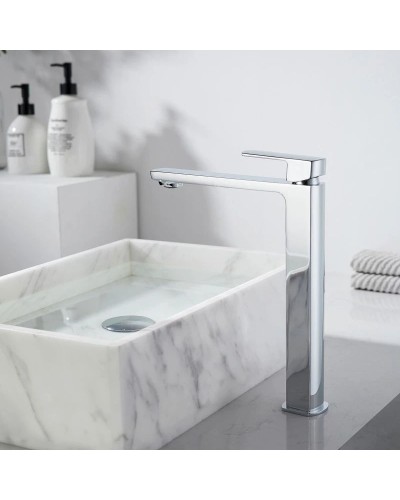 Смеситель для раковины без донного клапана Vincea Next VBF-1N2CH