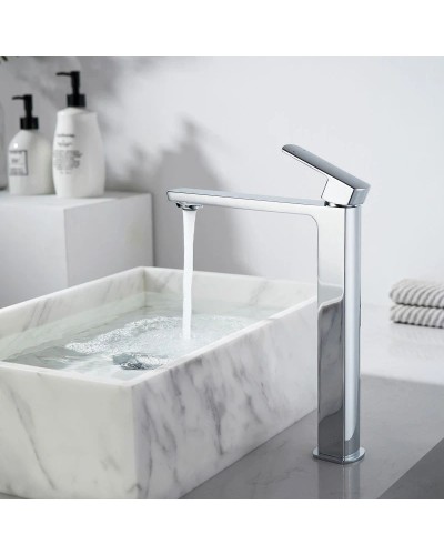 Смеситель для раковины без донного клапана Vincea Next VBF-1N2CH