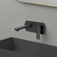 Смеситель для раковины без донного клапана Vincea Next VBFW-1N1MB