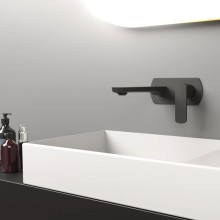 Смеситель для раковины без донного клапана Vincea Next VBFW-1N1MB