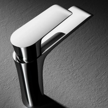 Смеситель для раковины без донного клапана Vincea Esse VBF-1E1CH