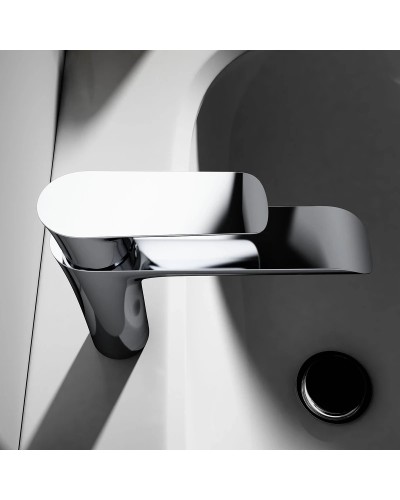 Смеситель для раковины без донного клапана Vincea Esse VBF-1E1CH