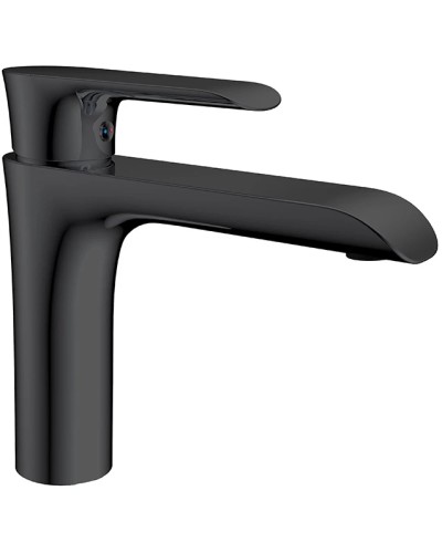 Смеситель для раковины без донного клапана Vincea Esse VBF-1E1MB