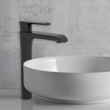 Смеситель для раковины без донного клапана Vincea Esse VBF-1E2MB