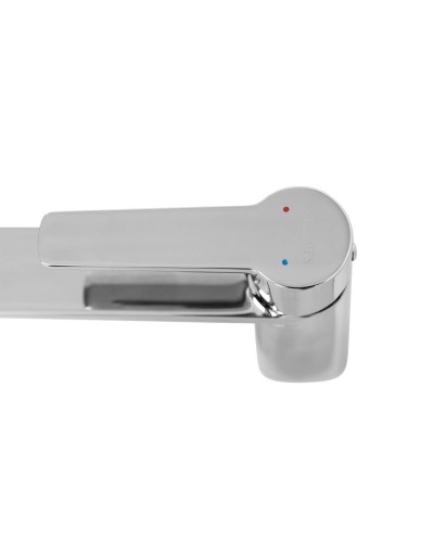 Смеситель для раковины без донного клапана CEZARES LUX-LS-01-W0