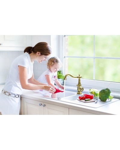 Смеситель для раковины Lemark Jasmine LM6604B Бронза