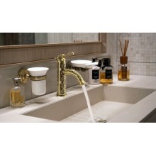 Смеситель для раковины Lemark Jasmine LM6606B Бронза