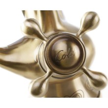 Смеситель для раковины Lemark Jasmine LM6646B Бронза