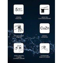 Смеситель для раковины Ravak 10° TD 011.00 X070063 Хром