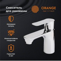 Смеситель для раковины Orange Aristo M19-021cr Хром