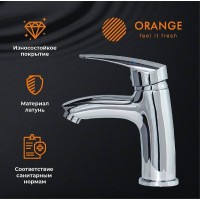 Смеситель для раковины Orange Alfi M18-021cr Хром