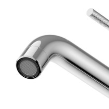 Смеситель для накладной раковины без донного клапана CEZARES RELAX-LC1-01-W0