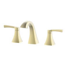 Смеситель для раковины на 3 отверстия Wonzon & Woghand, Брашированное золото (WW-88083095-BG)