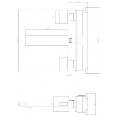 Смеситель для раковины Abber Daheim AF82122G