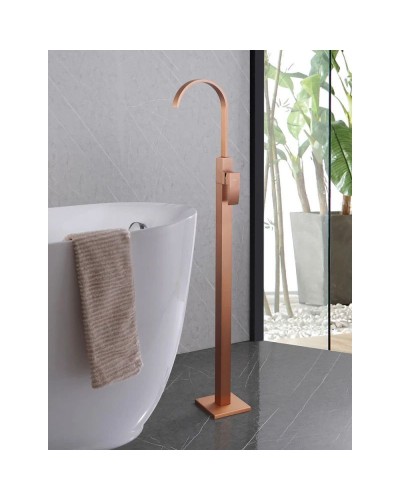 Смеситель напольный для раковины Abber Wasserfall AF8640MRG