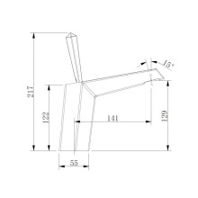 Смеситель для раковины Abber Zeitlos AF8910B