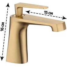 Смеситель для раковины Grocenberg GB2025MG