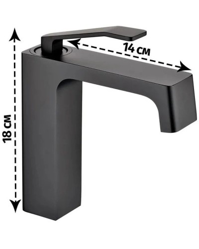 Смеситель для раковины Grocenberg GB2090BL