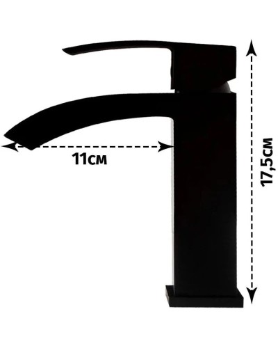Смеситель для раковины Grocenberg GB2007BL
