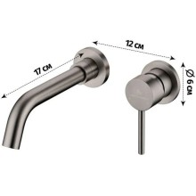 Смеситель для раковины Grocenberg GB511BG