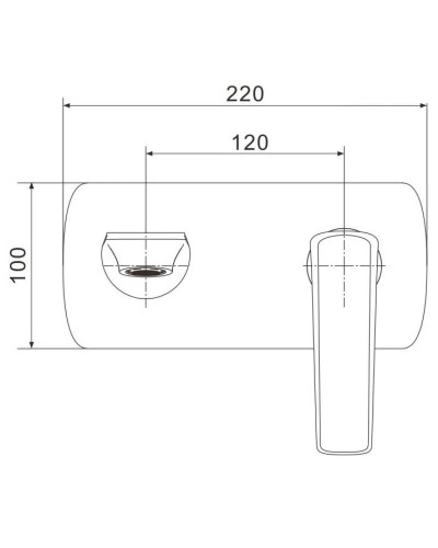 Смеситель для раковины Rose R1341