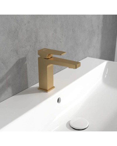 Смеситель для раковины с донным клапаном Villeroy & Boch Architectura Square TVW12500100076