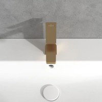 Смеситель для раковины с донным клапаном Villeroy & Boch Architectura Square TVW12500100076