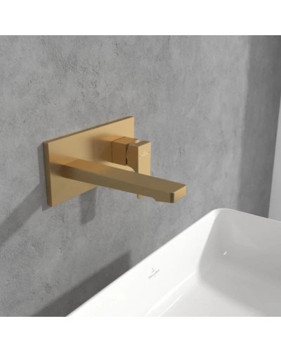 Смеситель для раковины с донным клапаном Villeroy & Boch Architectura Square TVW12500300076