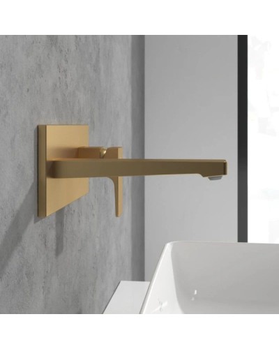 Смеситель для раковины с донным клапаном Villeroy & Boch Architectura Square TVW12500300076