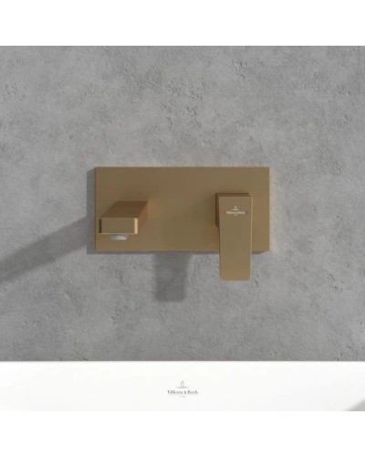 Смеситель для раковины с донным клапаном Villeroy & Boch Architectura Square TVW12500300076