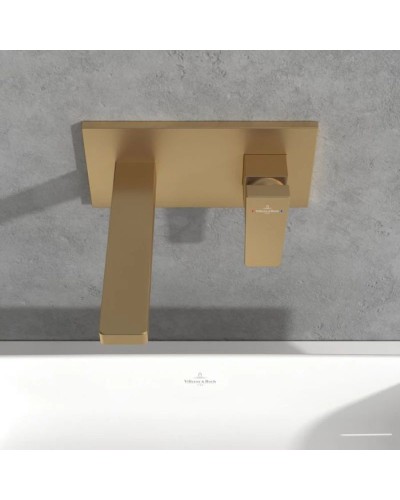 Смеситель для раковины с донным клапаном Villeroy & Boch Architectura Square TVW12500300076