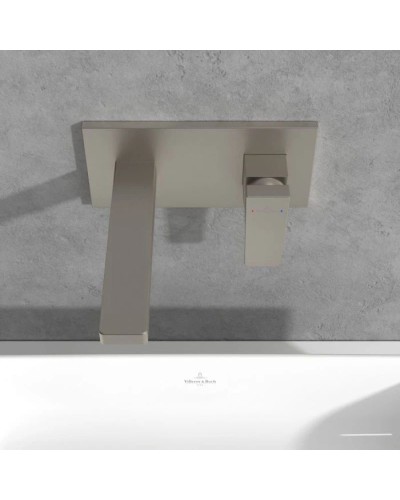 Смеситель для раковины с донным клапаном Villeroy & Boch Architectura Square TVW12500300064