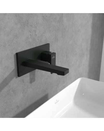 Смеситель для раковины с донным клапаном Villeroy & Boch Architectura Square TVW125003000K5