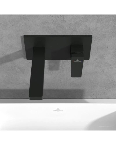 Смеситель для раковины с донным клапаном Villeroy & Boch Architectura Square TVW125003000K5